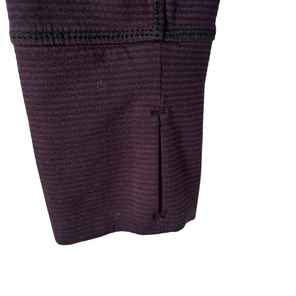 Athleta Heavenly Hail Striped Pullover Hoodie Size Medium, Thumb holes - Picture 3 of 5